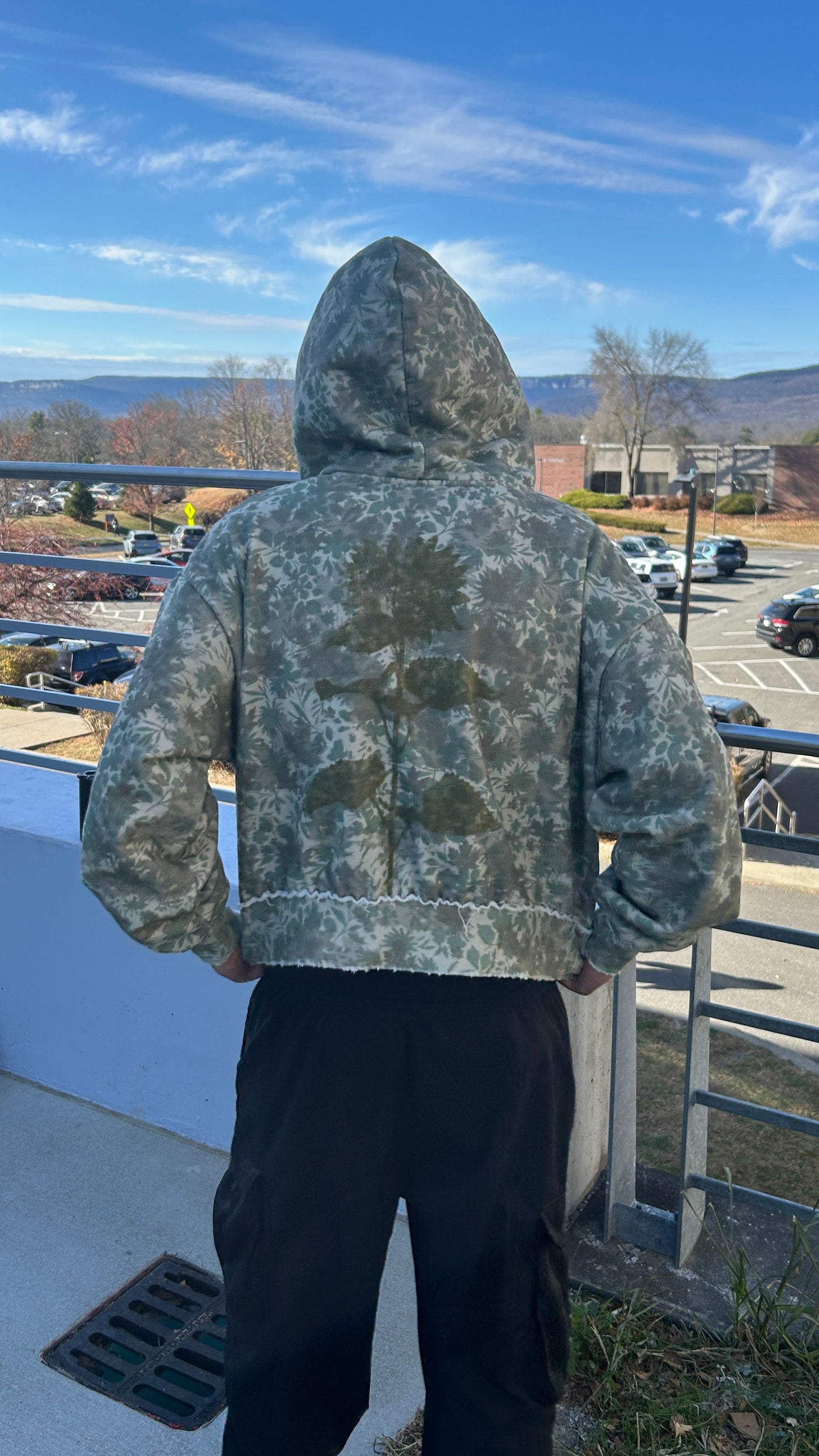 Floral Camo Hoodie